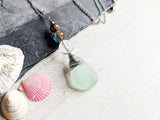 Long Sea Glass Pendant