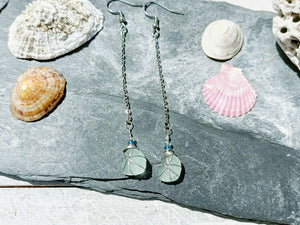 Sea Glass Drop Earrings