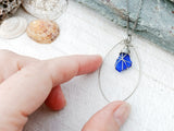 Cobalt Blue Sea Glass Pendant