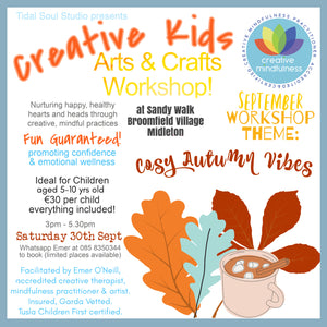 Creative Kids September Workshop