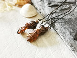 Simple Copper Earrings